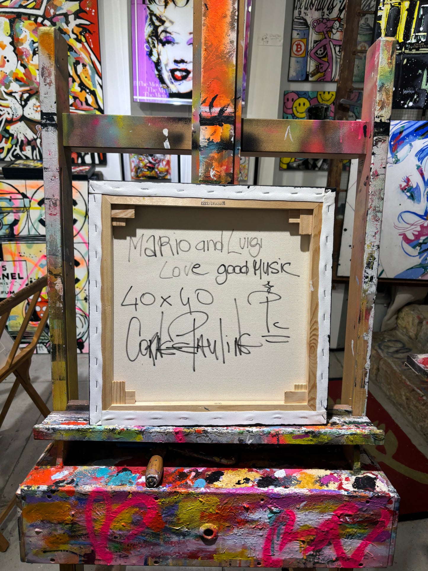 Mario and luigi love good music