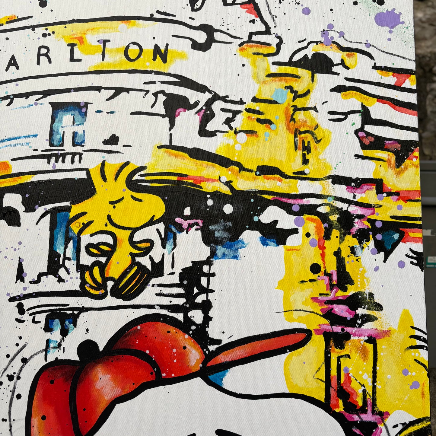 snoopy et woodstock at Cannes