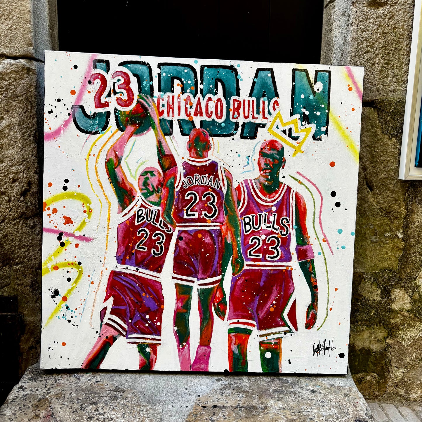 The 23 is Jordan
