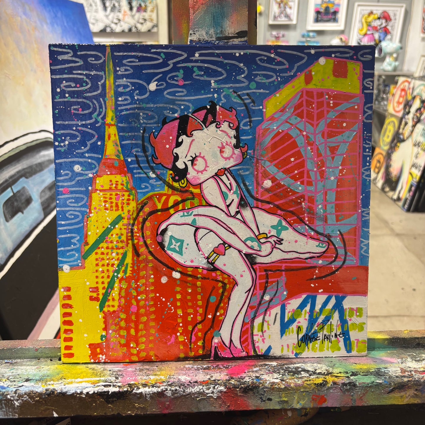 Betty boop in New York