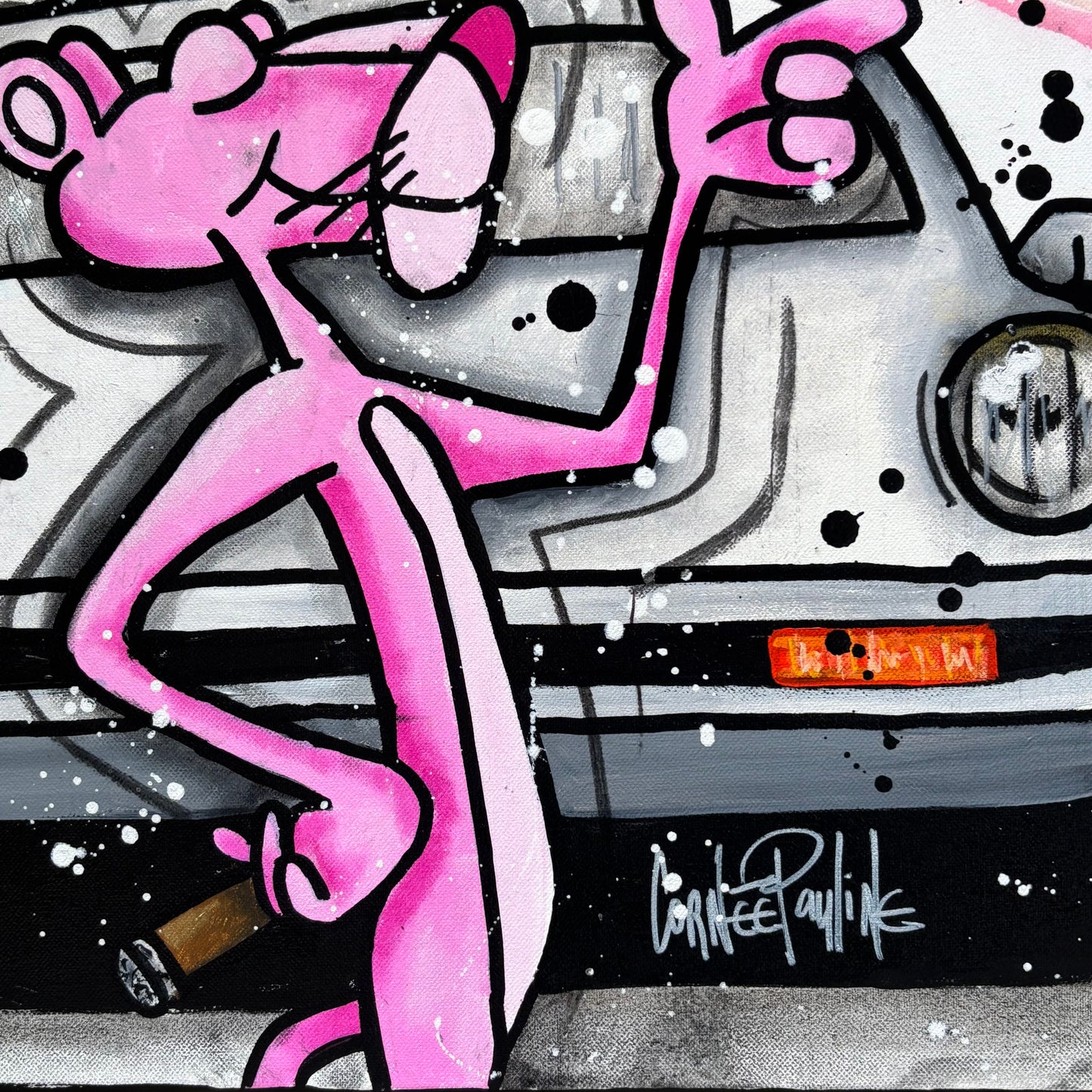 Keep calm and buy Porsche, Pink Panther