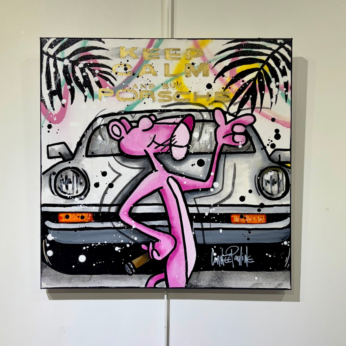 Keep calm and buy Porsche, Pink Panther
