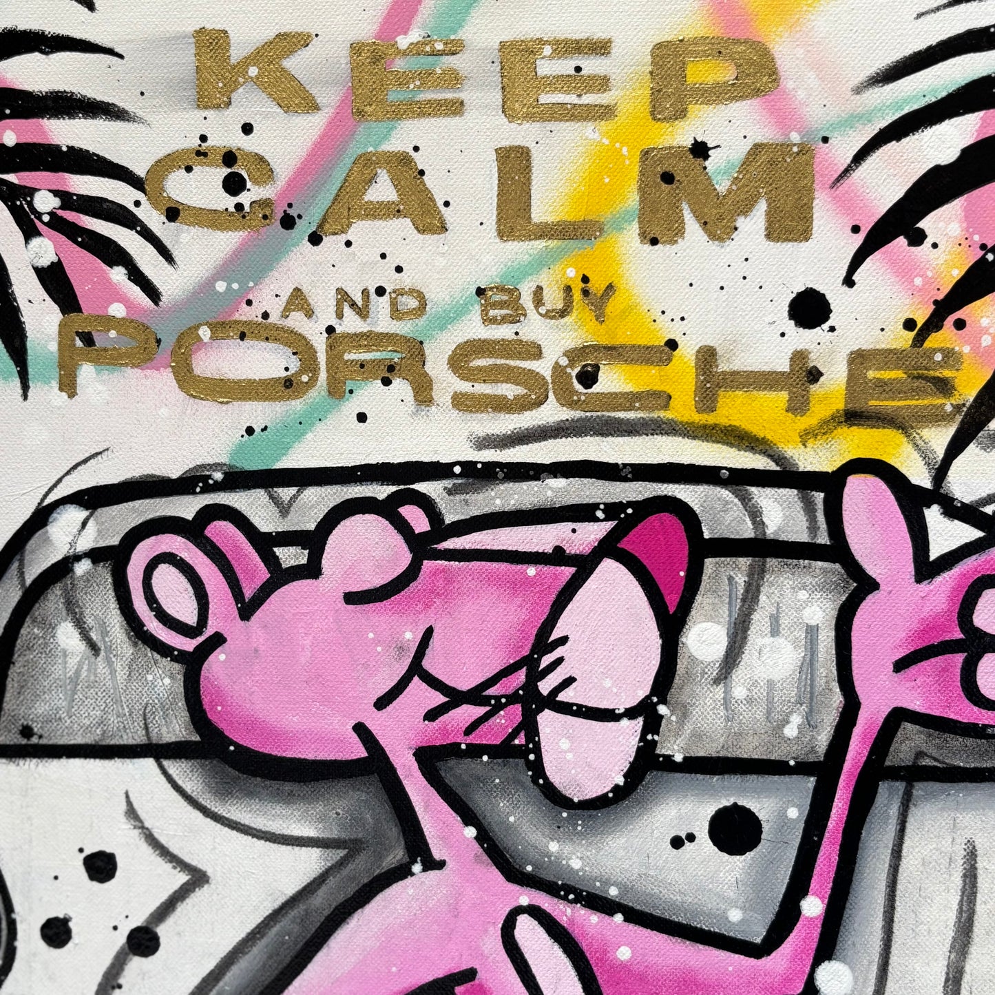 Keep calm and buy Porsche, Pink Panther