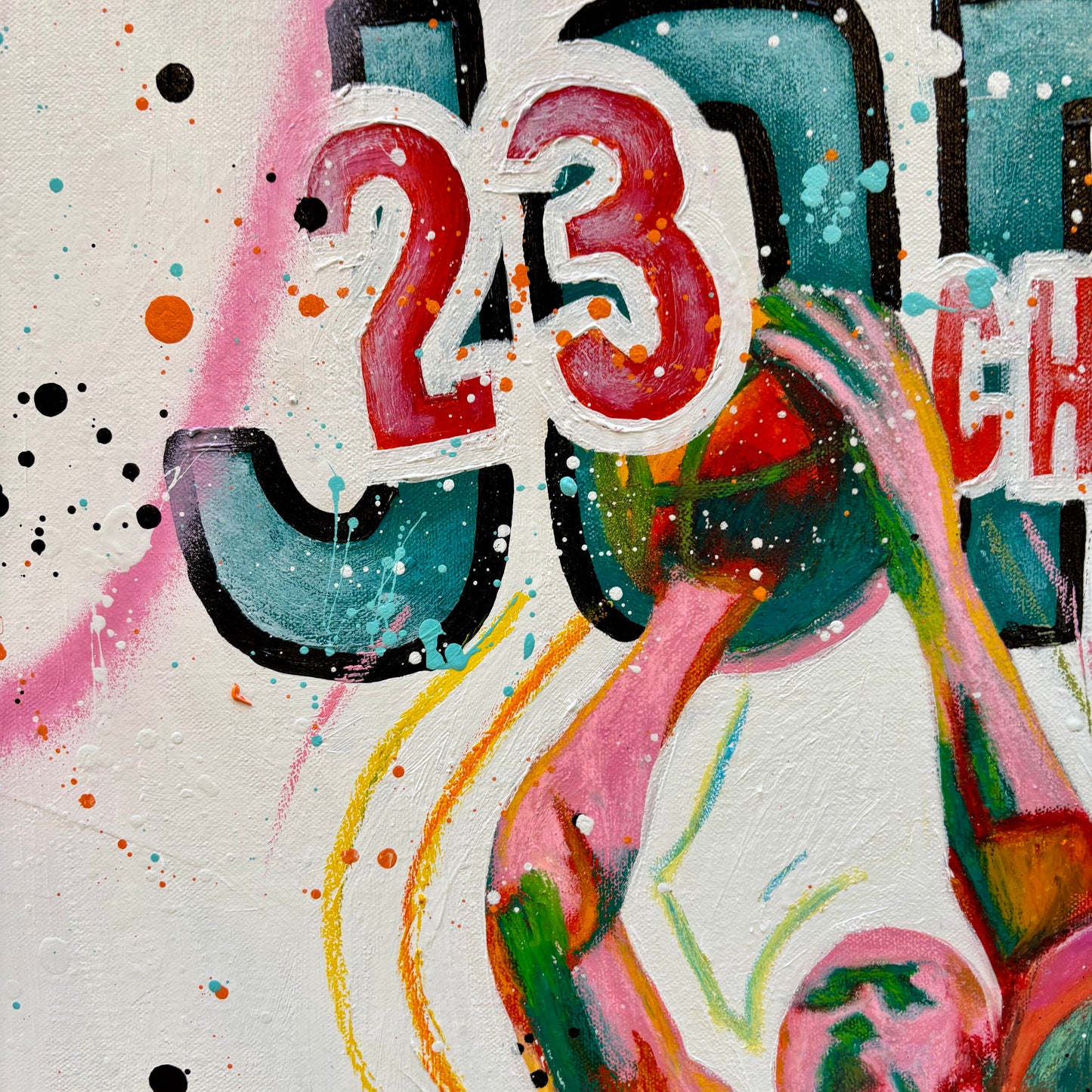 The 23 is Jordan