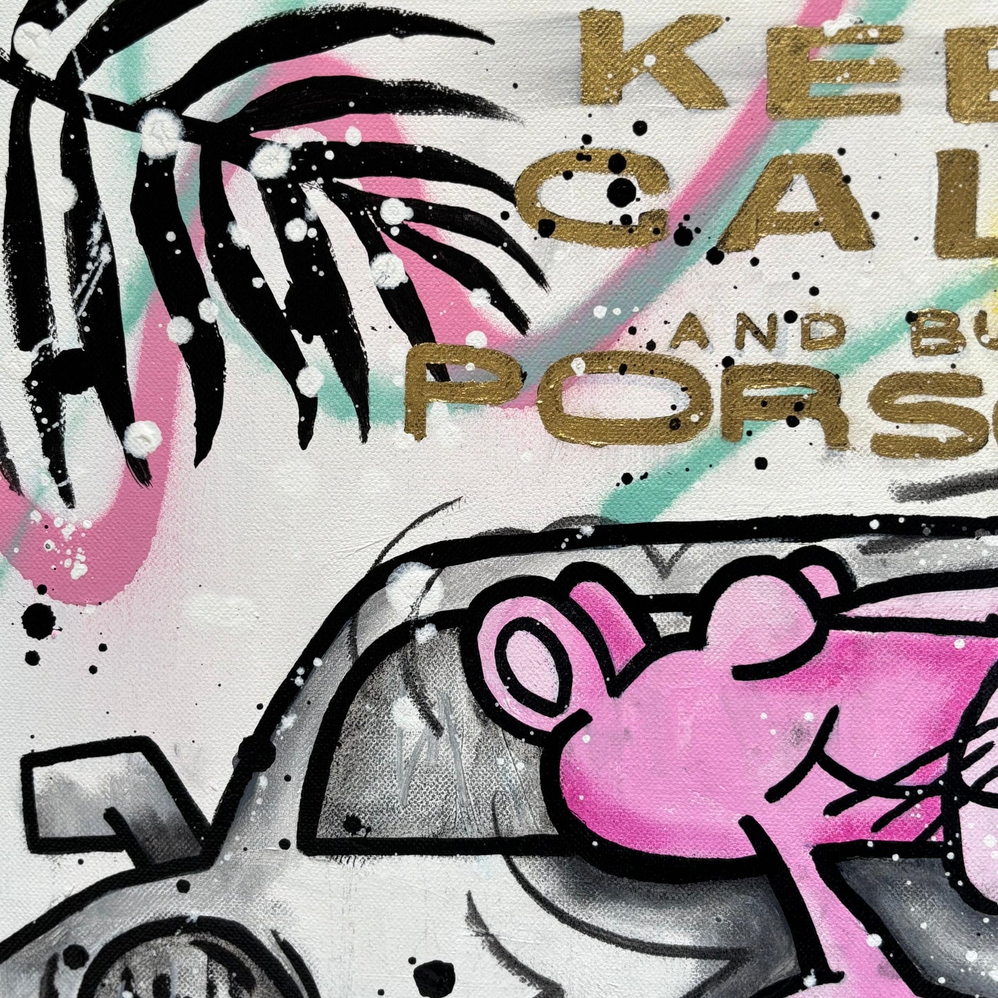 Keep calm and buy Porsche, Pink Panther