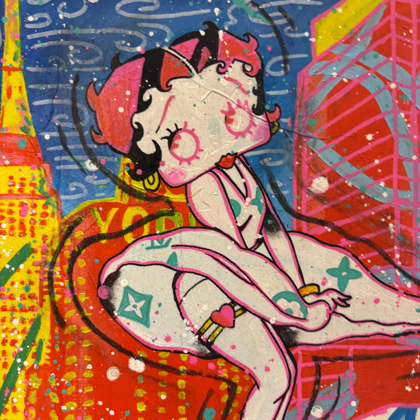 Betty boop in New York