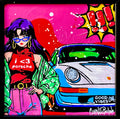 Miss loves Porsches