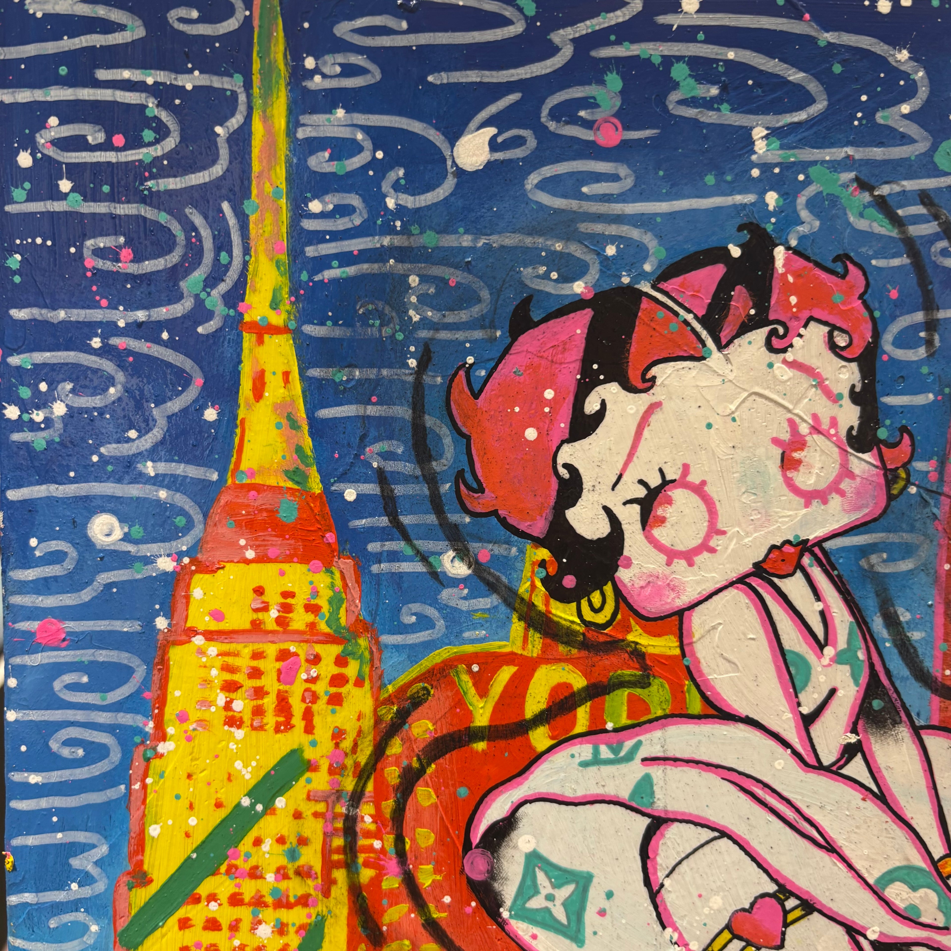 Betty boop in New York