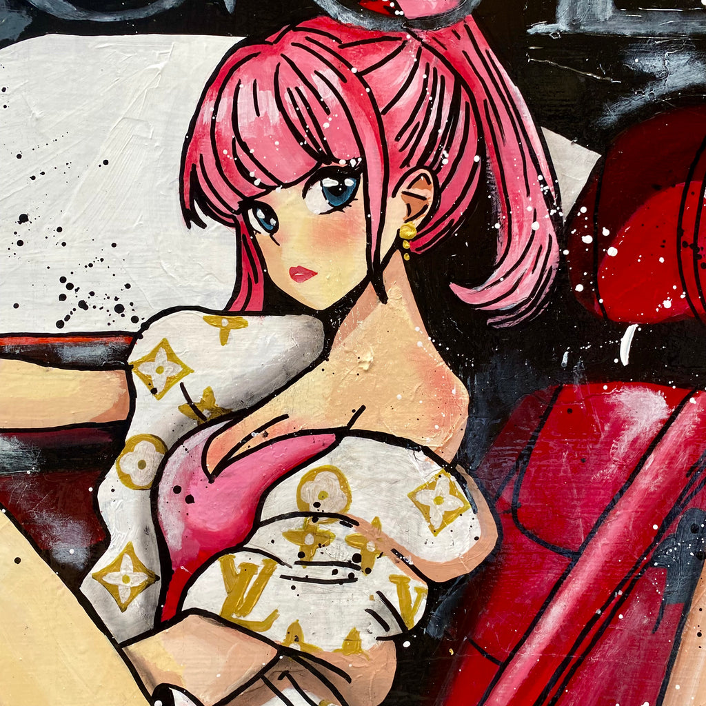 Un amour en rose et rouge