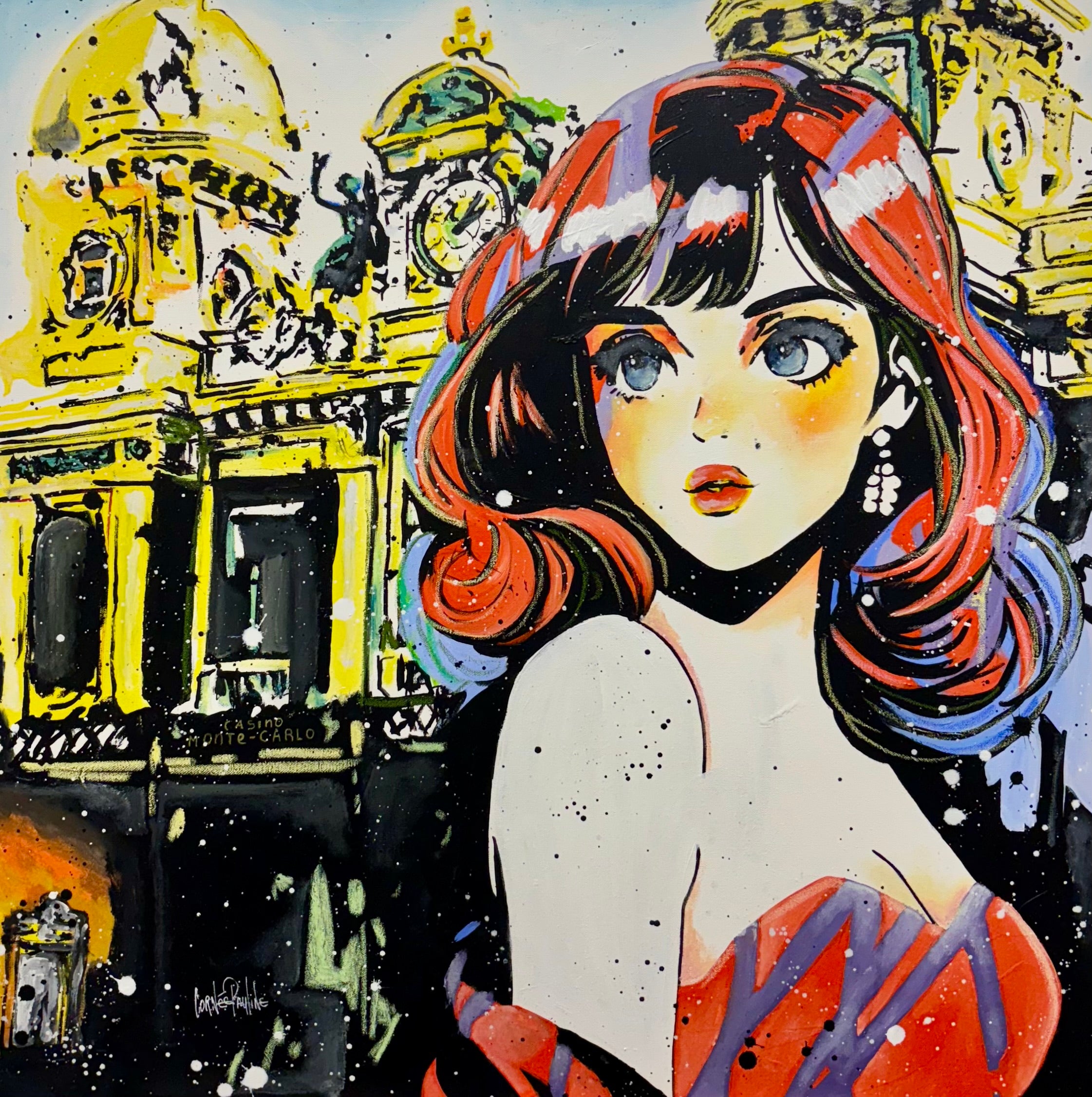 Dame à Monaco