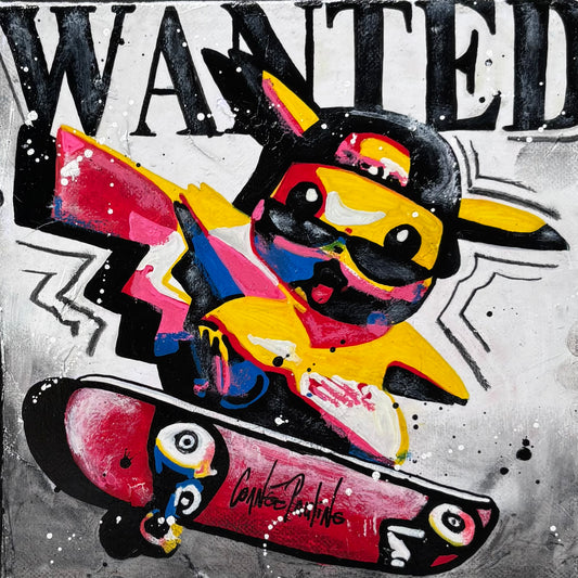 Pikachu is Wanted