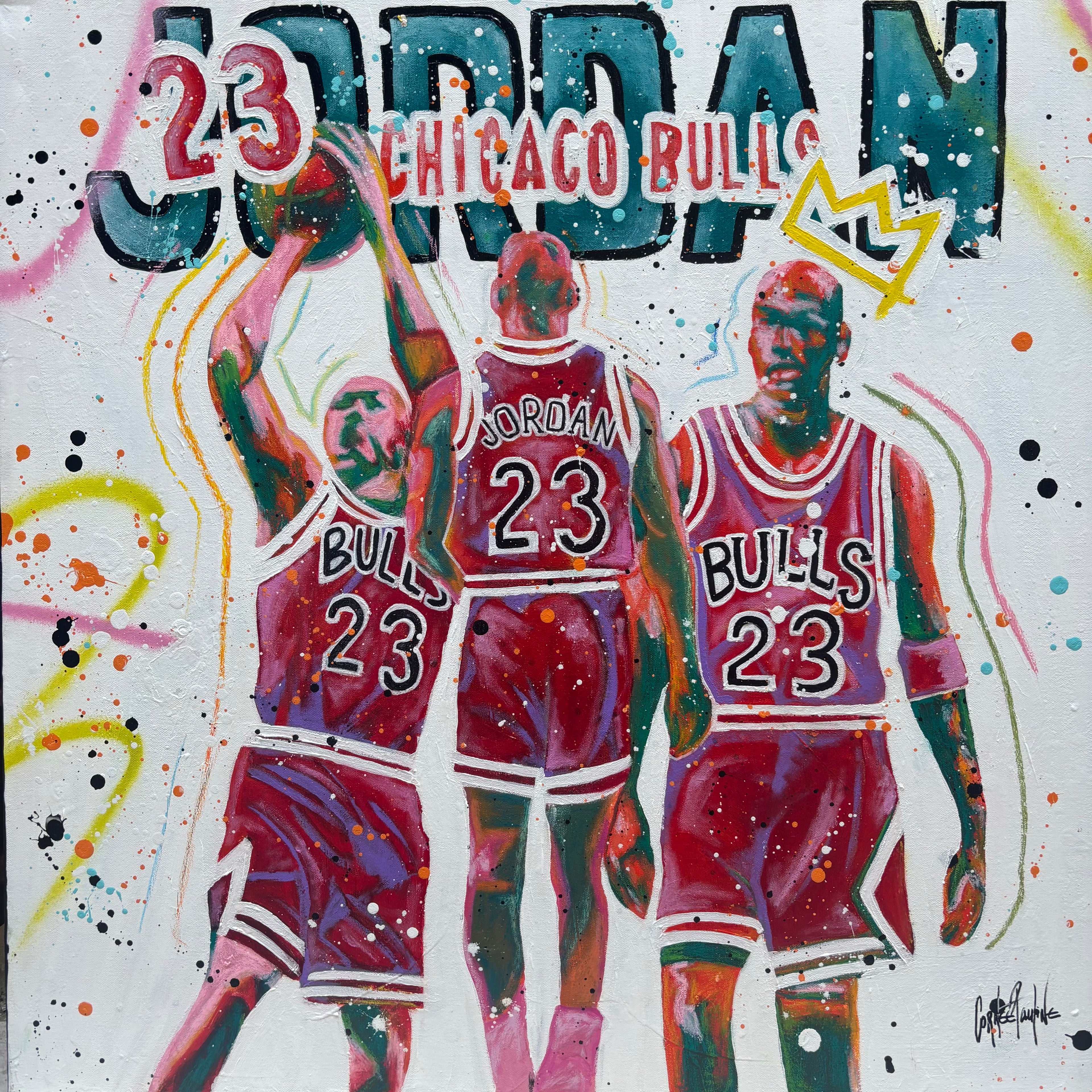 The 23 is Jordan