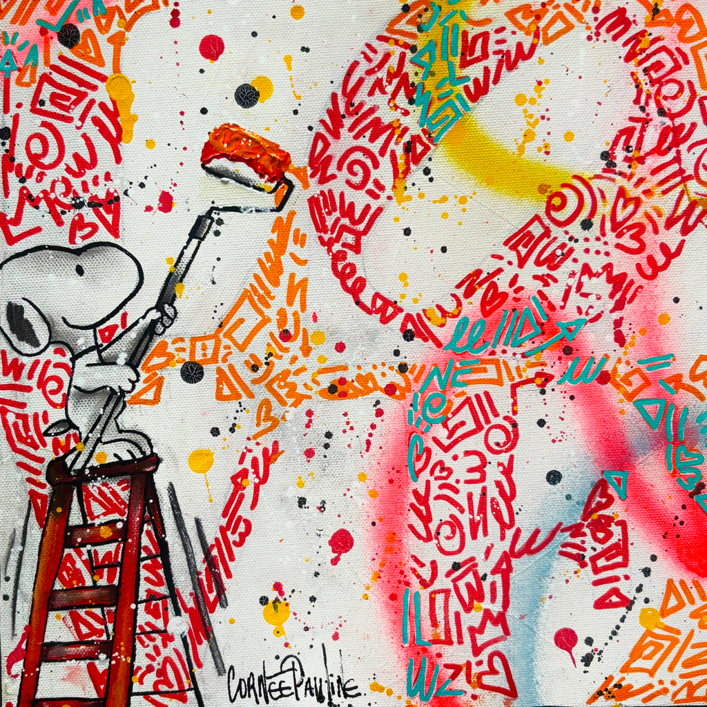 Snoopy Paintings doodle
