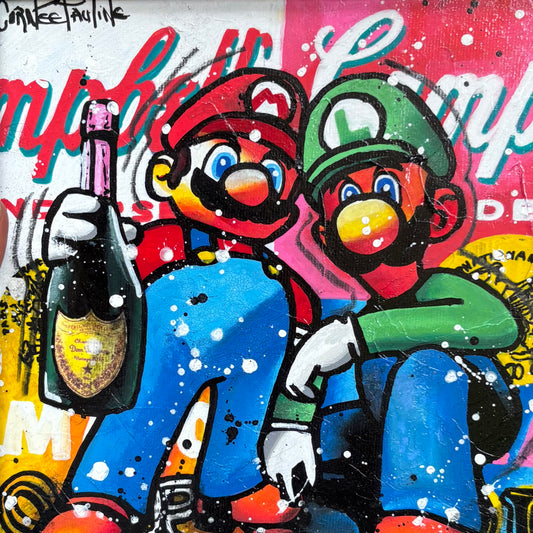Mario and luigi like dom perignon