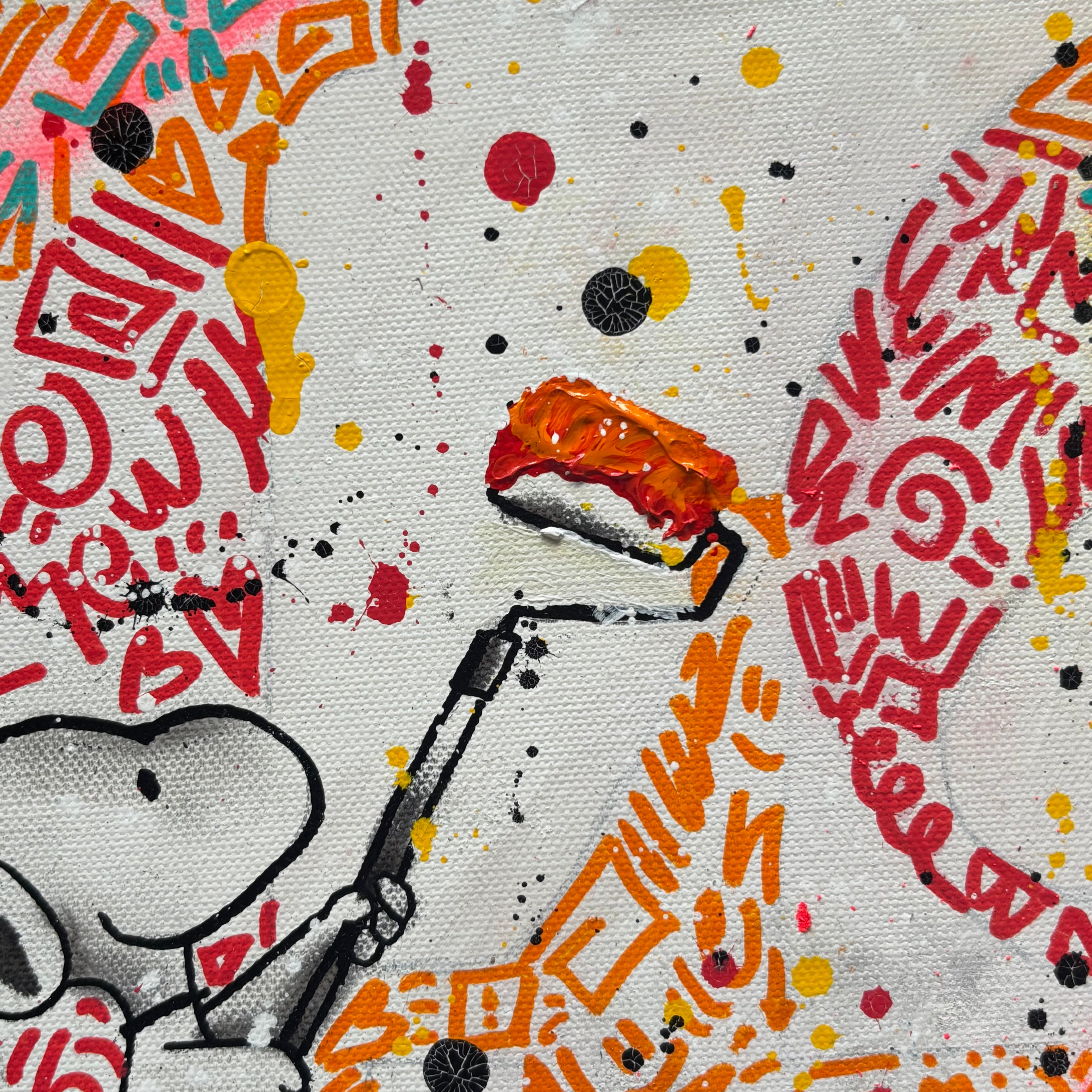 Snoopy Paintings doodle