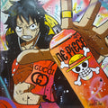 Tableau pop art one piece 