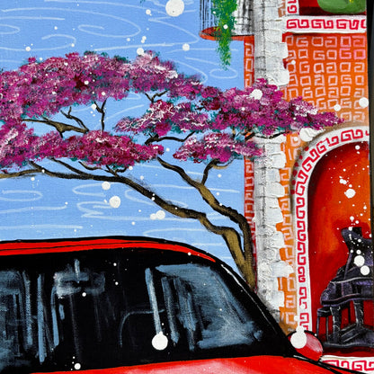 Flower and Porsche