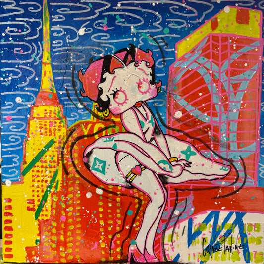 Betty boop in New York