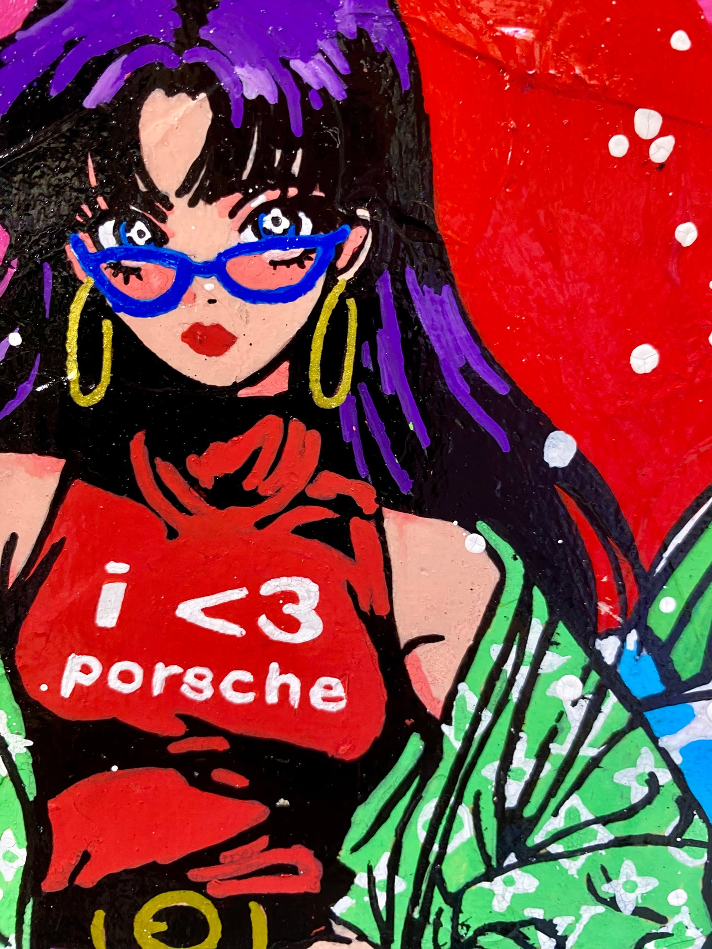 Miss loves Porsches