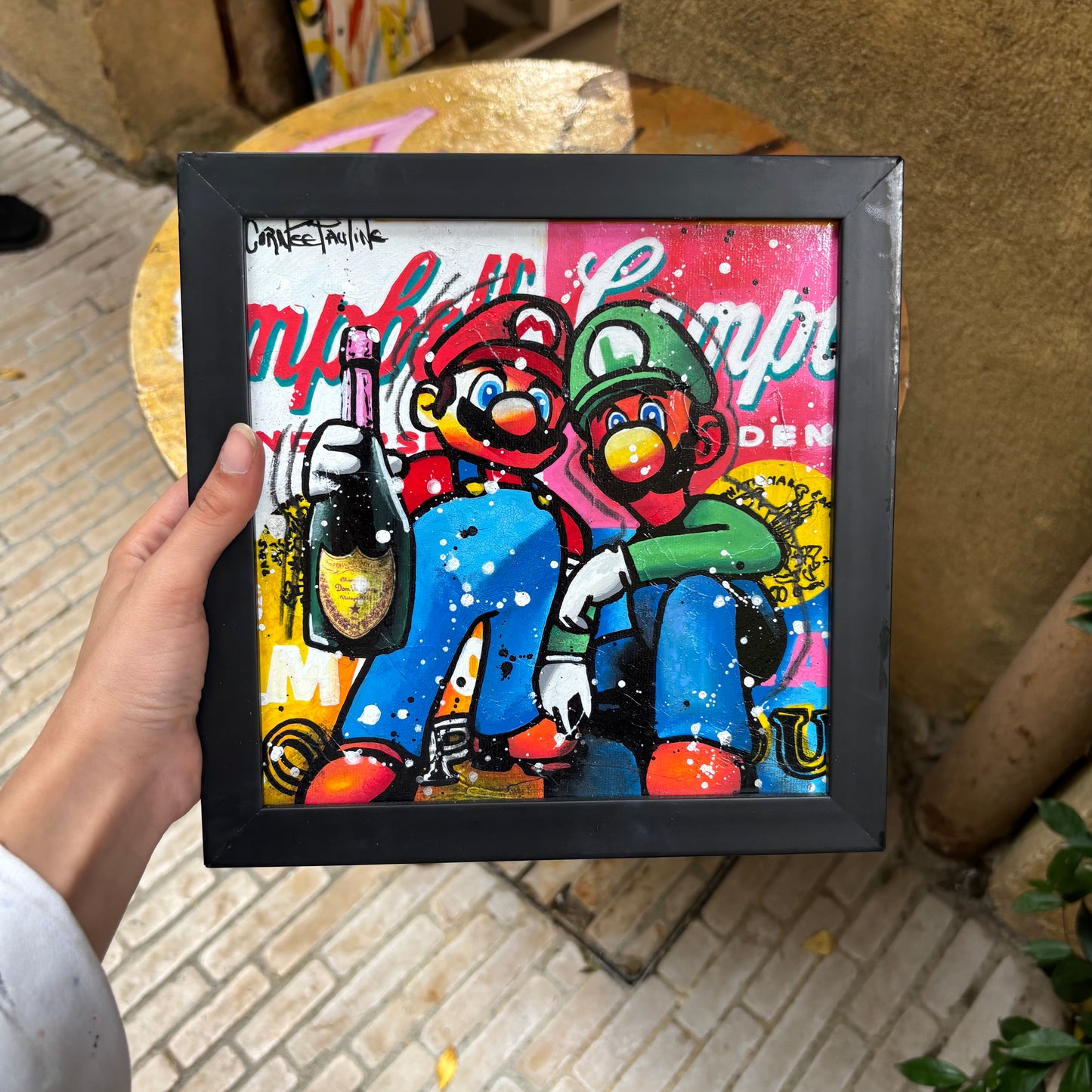 Mario and luigi like dom perignon