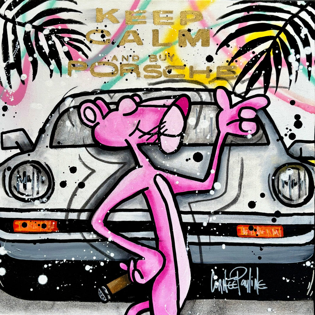 Keep calm and buy Porsche, Pink Panther