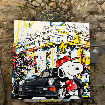 snoopy et woodstock at Cannes