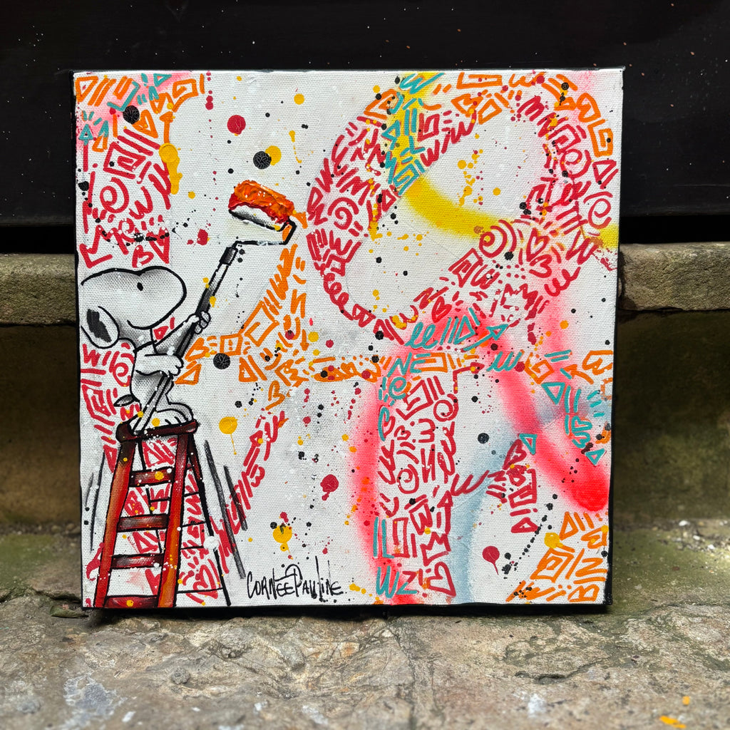 Snoopy Paintings doodle