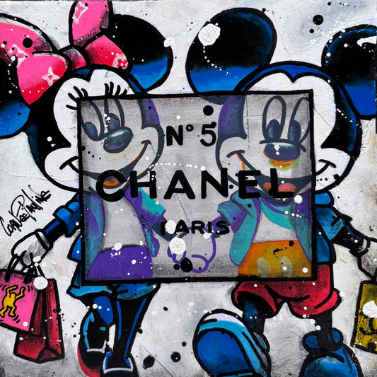 mickey et minnie like Chanel
