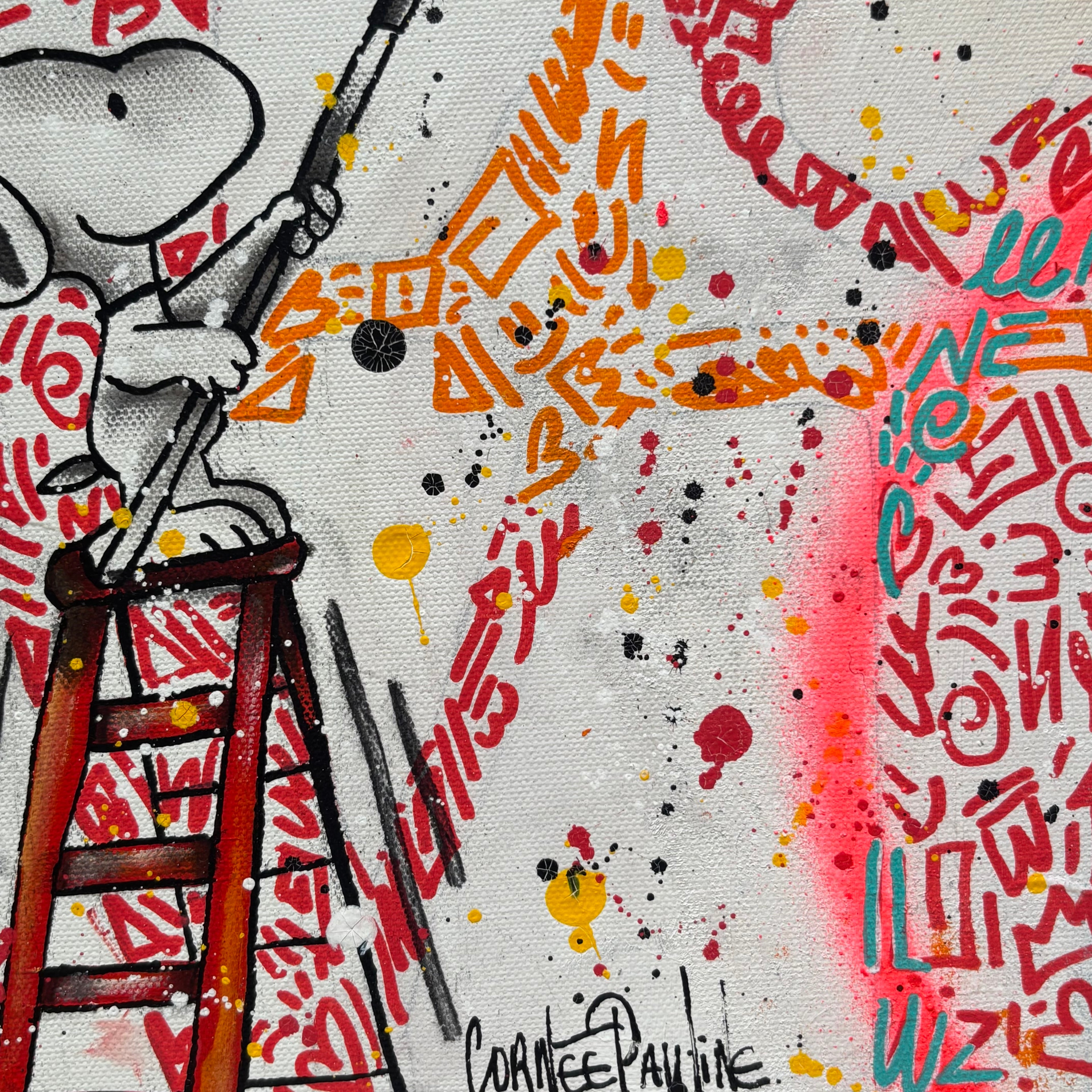 Snoopy Paintings doodle
