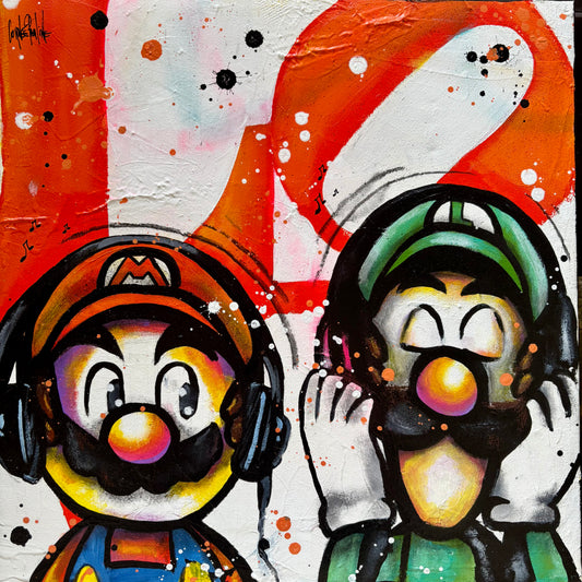 Mario and luigi love good music