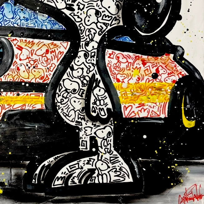 Pop art de Snoopy dans Snoopy