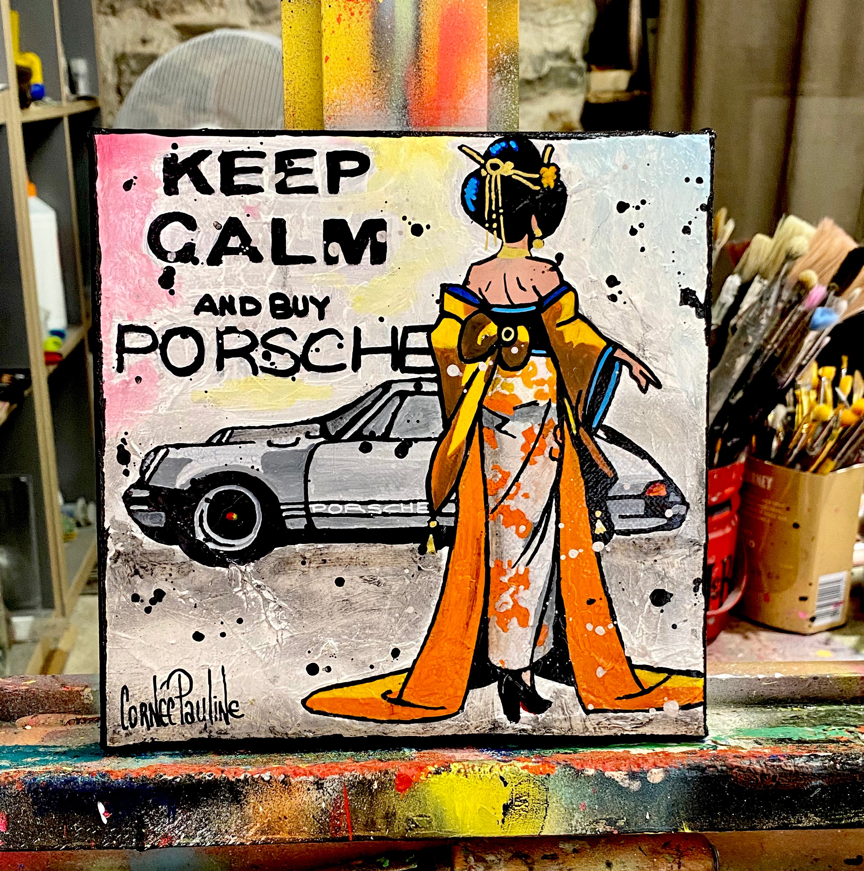 Restez calme et achetez une Porsche, mademoiselle