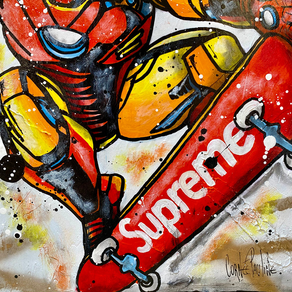 Patinage Iron Man