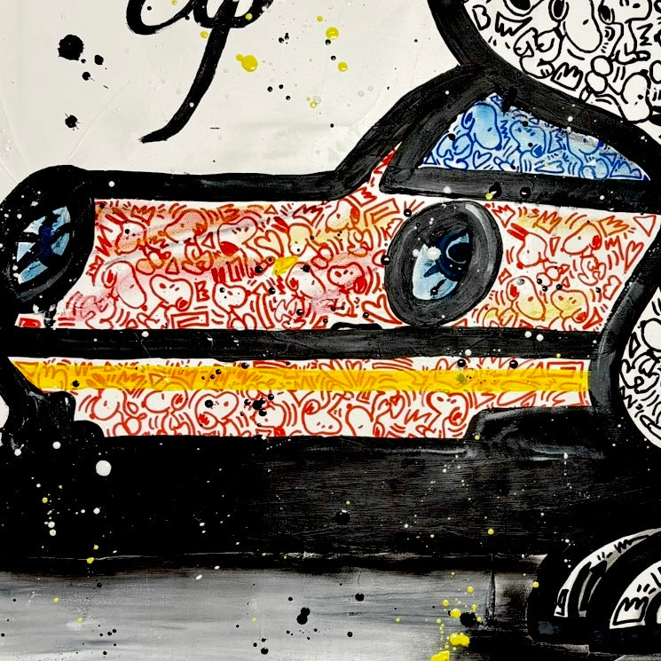 Pop art de Snoopy dans Snoopy