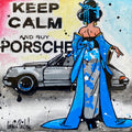Restez calme et achetez Porsche, Mademoiselle Bleue