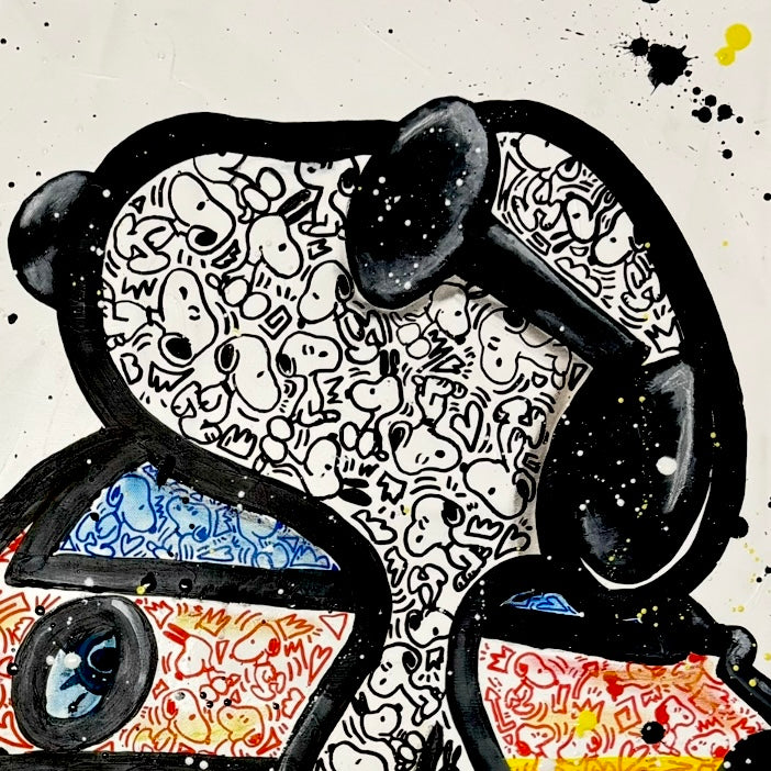 Pop art de Snoopy dans Snoopy
