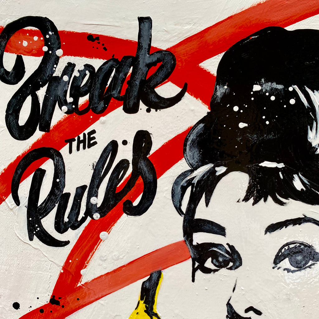 Audrey Hepburn Break the rules