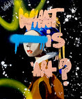 Tableau pop art Cornee Pauline